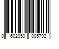 Barcode Image for UPC code 0602050005792