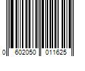 Barcode Image for UPC code 0602050011625