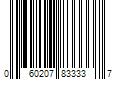 Barcode Image for UPC code 060207833337