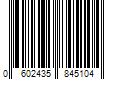 Barcode Image for UPC code 0602435845104