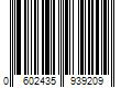 Barcode Image for UPC code 0602435939209