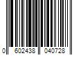 Barcode Image for UPC code 0602438040728