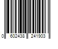 Barcode Image for UPC code 0602438241903