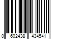 Barcode Image for UPC code 0602438434541