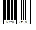 Barcode Image for UPC code 0602438711536