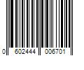 Barcode Image for UPC code 0602444006701