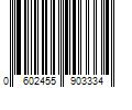 Barcode Image for UPC code 0602455903334