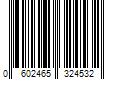 Barcode Image for UPC code 0602465324532