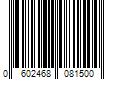 Barcode Image for UPC code 0602468081500