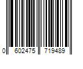 Barcode Image for UPC code 0602475719489