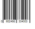 Barcode Image for UPC code 0602498334003