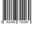 Barcode Image for UPC code 0602498702260