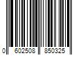 Barcode Image for UPC code 0602508850325