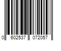 Barcode Image for UPC code 0602537072057