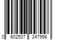 Barcode Image for UPC code 0602537247998