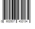 Barcode Image for UPC code 0602537432134