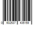 Barcode Image for UPC code 0602537435159