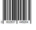 Barcode Image for UPC code 0602537445264