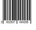 Barcode Image for UPC code 0602537494255