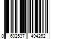 Barcode Image for UPC code 0602537494262