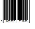 Barcode Image for UPC code 0602537521883