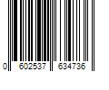 Barcode Image for UPC code 0602537634736