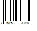 Barcode Image for UPC code 0602537839810