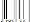 Barcode Image for UPC code 0602547107817