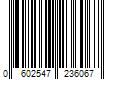 Barcode Image for UPC code 0602547236067