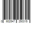 Barcode Image for UPC code 0602547250315