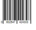 Barcode Image for UPC code 0602547424303