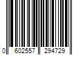 Barcode Image for UPC code 0602557294729