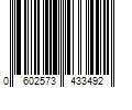 Barcode Image for UPC code 0602573433492