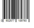 Barcode Image for UPC code 0602577189760