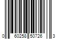 Barcode Image for UPC code 060258507263