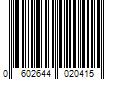 Barcode Image for UPC code 0602644020415