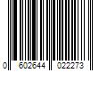 Barcode Image for UPC code 0602644022273