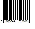 Barcode Image for UPC code 0602644023010