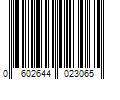 Barcode Image for UPC code 0602644023065