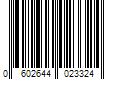 Barcode Image for UPC code 0602644023324