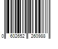 Barcode Image for UPC code 0602652260988