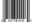 Barcode Image for UPC code 060273000060