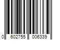 Barcode Image for UPC code 0602755006339