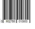 Barcode Image for UPC code 0602755010800