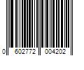 Barcode Image for UPC code 0602772004202