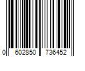 Barcode Image for UPC code 0602850736452