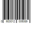 Barcode Image for UPC code 0603012005089