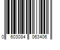 Barcode Image for UPC code 0603084063406