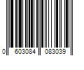 Barcode Image for UPC code 0603084083039