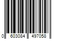 Barcode Image for UPC code 0603084497058